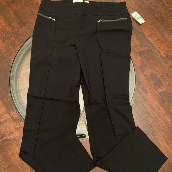 Style Co Black Zip Skinny Pants 